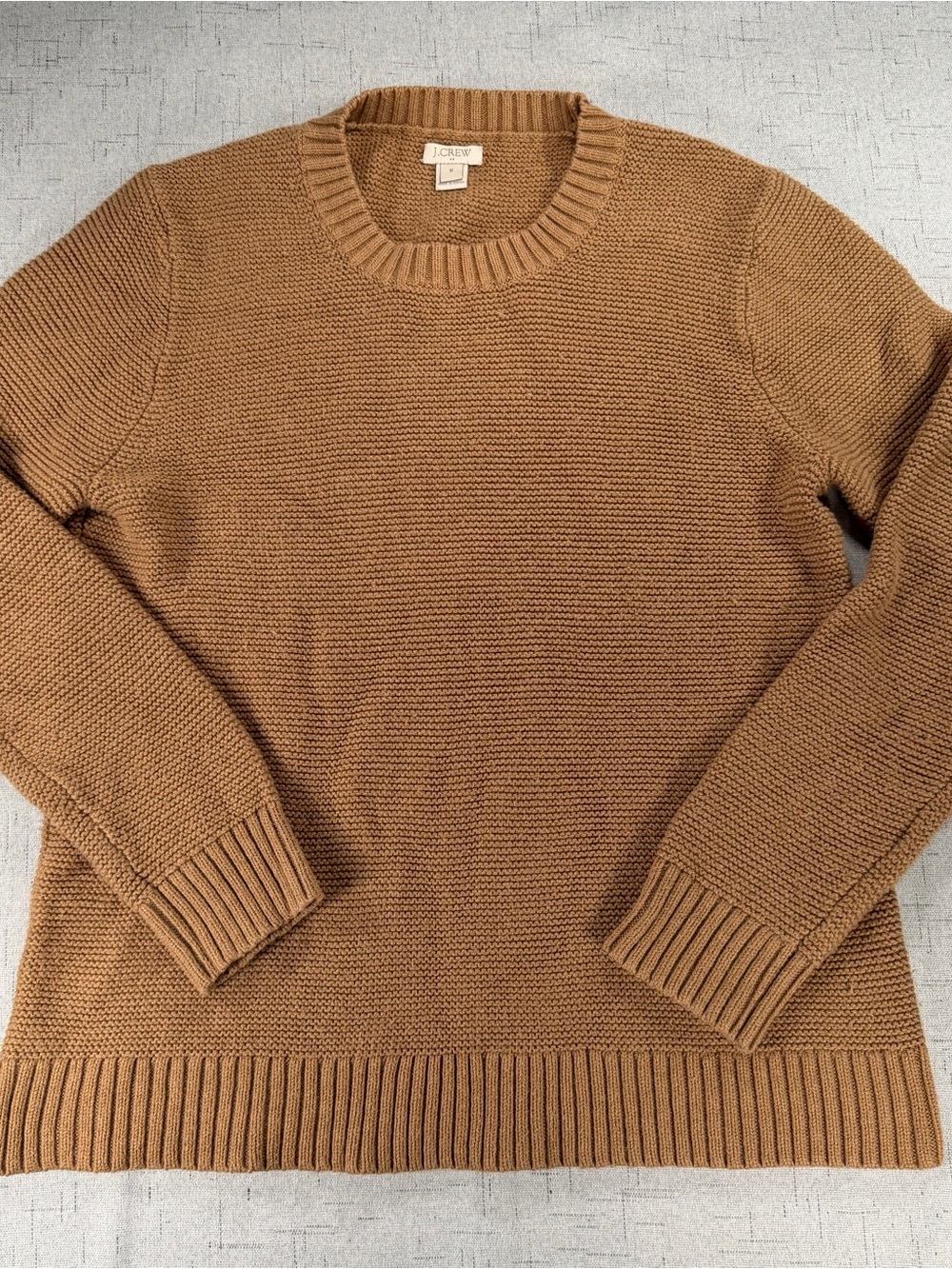 J. Crew Women’s Crewneck Sweater in Warm Camel